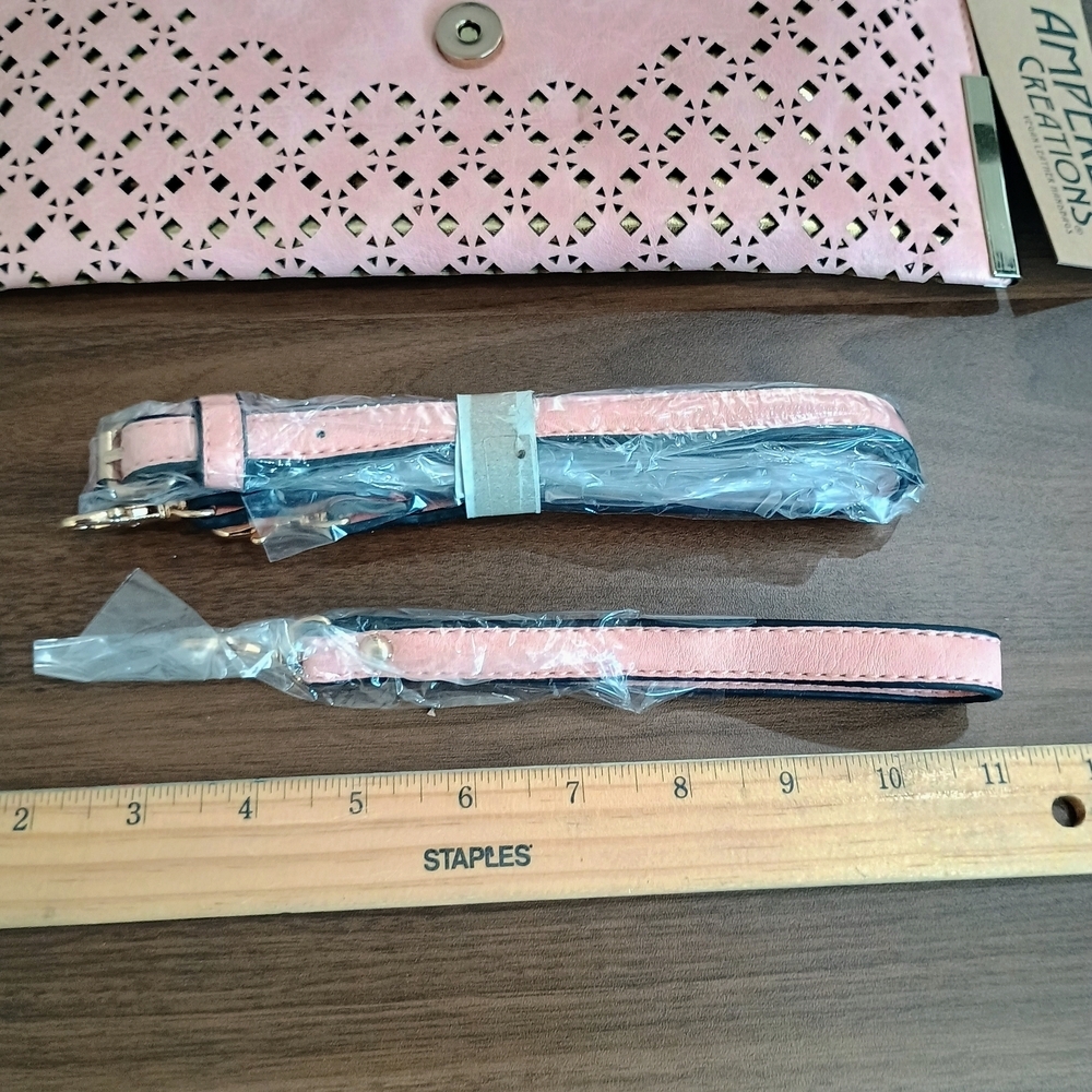 Mauve Color Laser-Cut Clutch - Picture 4 of 5